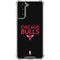NBA Chicago Bulls Standard - Black Galaxy S22 Plus Clear Case