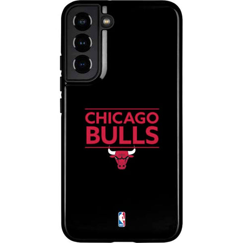 NBA Chicago Bulls Standard - Black Galaxy S22 Plus Pro Case