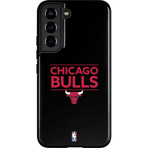 NBA Chicago Bulls Standard - Black Galaxy S22 Pro Case