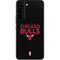 NBA Chicago Bulls Standard - Black Galaxy S22 Skin