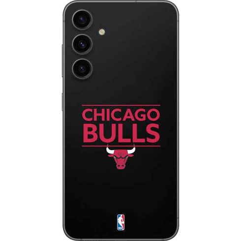 NBA Chicago Bulls Standard - Black Galaxy S23 FE Skin