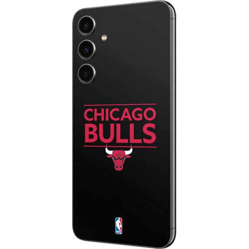 NBA Chicago Bulls Standard - Black Galaxy S23 FE Skin