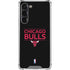 NBA Chicago Bulls Standard - Black Galaxy S23 Plus Clear Case