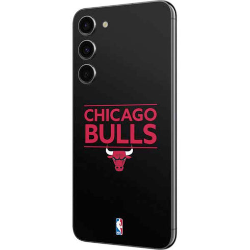 NBA Chicago Bulls Standard - Black Galaxy S23 Plus Skin