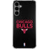 NBA Chicago Bulls Standard - Black Galaxy S24 Plus Clear Case