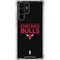 NBA Chicago Bulls Standard - Black Galaxy S24 Ultra Clear Case
