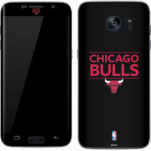 NBA Chicago Bulls Standard - Black Galaxy S7 Skin