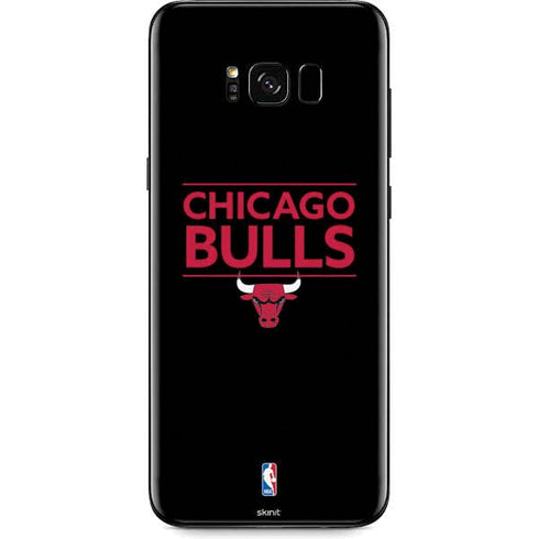 NBA Chicago Bulls Standard - Black Galaxy S8 Skin