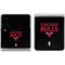 NBA Chicago Bulls Standard - Black Galaxy Z Flip4 5G Skin