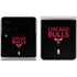 NBA Chicago Bulls Standard - Black Galaxy Z Flip4 5G Skin