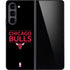 NBA Chicago Bulls Standard - Black Galaxy Z Fold5 5G Skin