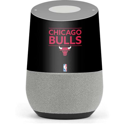 NBA Chicago Bulls Standard - Black Google Home Skin