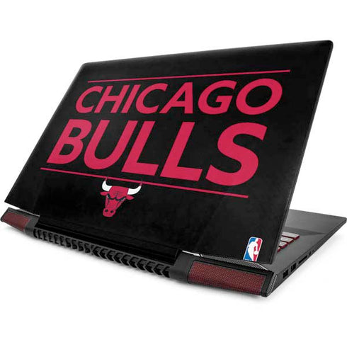 NBA Chicago Bulls Standard - Black Lenovo IdeaPad Skin