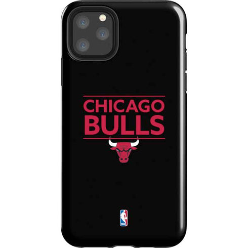 NBA Chicago Bulls Standard - Black iPhone 11 Pro Max Impact Case