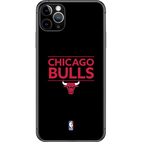 NBA Chicago Bulls Standard - Black iPhone 11 Pro Max Skin