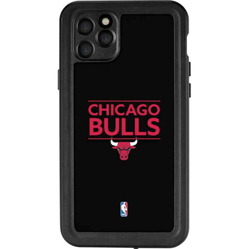 NBA Chicago Bulls Standard - Black iPhone 11 Pro Max Waterproof Case
