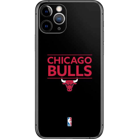 NBA Chicago Bulls Standard - Black iPhone 11 Pro Skin