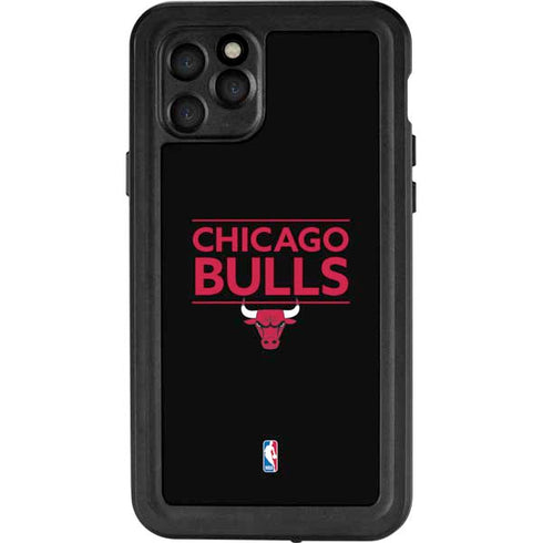 NBA Chicago Bulls Standard - Black iPhone 11 Pro Waterproof Case
