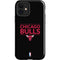 NBA Chicago Bulls Standard - Black iPhone 12 Impact Case