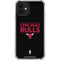 NBA Chicago Bulls Standard - Black iPhone 12 Mini Clear Case