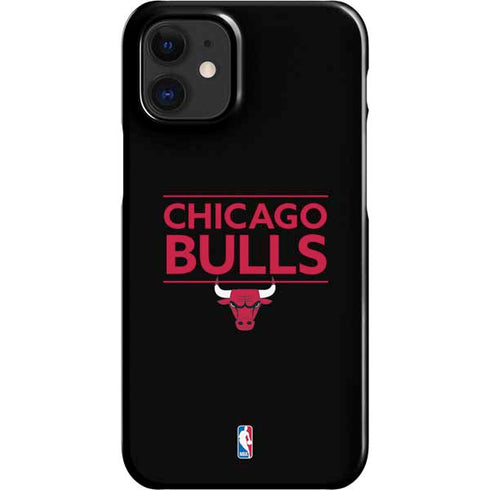 NBA Chicago Bulls Standard - Black iPhone 12 Mini Lite Case