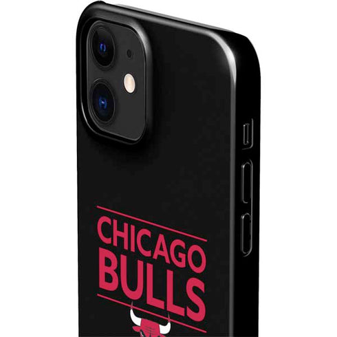 NBA Chicago Bulls Standard - Black iPhone 12 Mini Lite Case