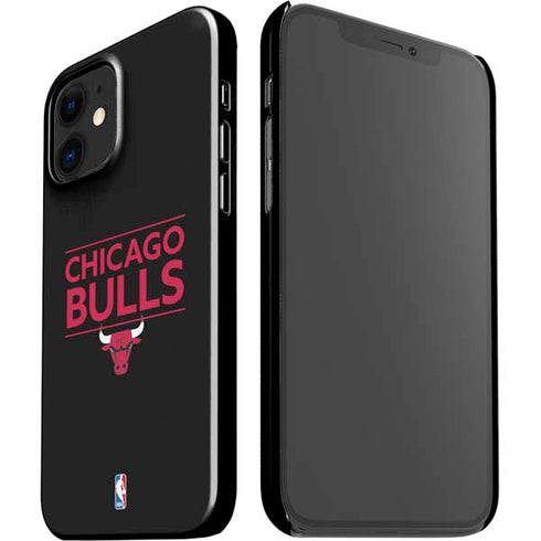 NBA Chicago Bulls Standard - Black iPhone 12 Mini Lite Case