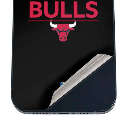 NBA Chicago Bulls Standard - Black iPhone 12 Mini Skin
