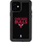NBA Chicago Bulls Standard - Black iPhone 12 Mini Waterproof Case