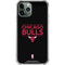 NBA Chicago Bulls Standard - Black iPhone 12 Pro Clear Case