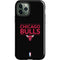NBA Chicago Bulls Standard - Black iPhone 12 Pro Impact Case