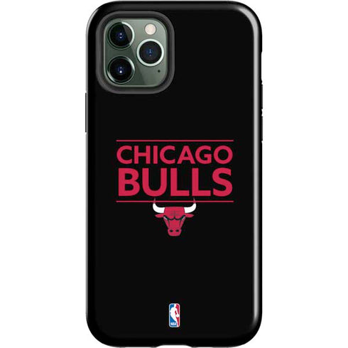 NBA Chicago Bulls Standard - Black iPhone 12 Pro Max Impact Case