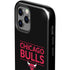 NBA Chicago Bulls Standard - Black iPhone 12 Pro Max Impact Case