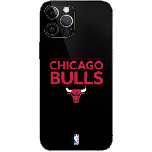 NBA Chicago Bulls Standard - Black iPhone 12 Pro Max Skin