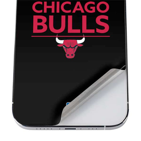 NBA Chicago Bulls Standard - Black iPhone 12 Pro Max Skin