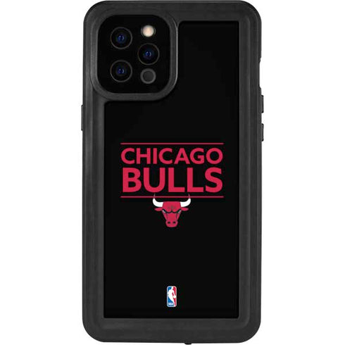 NBA Chicago Bulls Standard - Black iPhone 12 Pro Max Waterproof Case