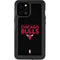 NBA Chicago Bulls Standard - Black iPhone 12 Pro Max Waterproof Case