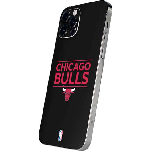 NBA Chicago Bulls Standard - Black iPhone 12 Pro Skin