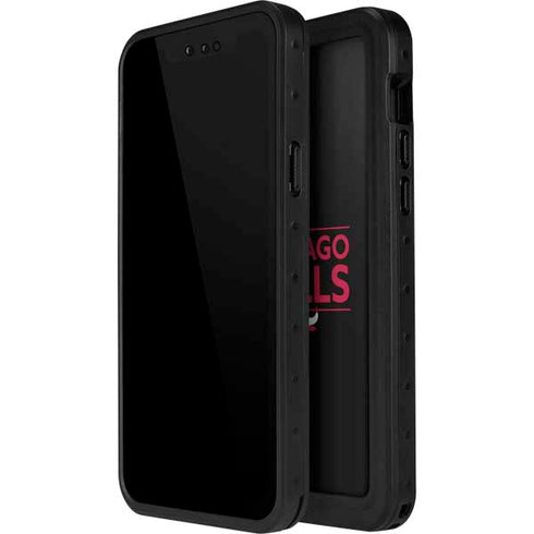 NBA Chicago Bulls Standard - Black iPhone 12 Pro Waterproof Case