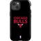 NBA Chicago Bulls Standard - Black iPhone 13 Impact Case