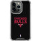 NBA Chicago Bulls Standard - Black iPhone 13 Pro Clear Case