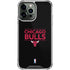 NBA Chicago Bulls Standard - Black iPhone 13 Pro Max Clear Case