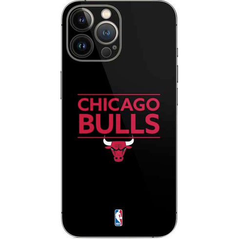 NBA Chicago Bulls Standard - Black iPhone 13 Pro Max Skin