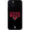 NBA Chicago Bulls Standard - Black iPhone 13 Skin