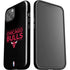 NBA Chicago Bulls Standard - Black iPhone 15 Plus Impact Case