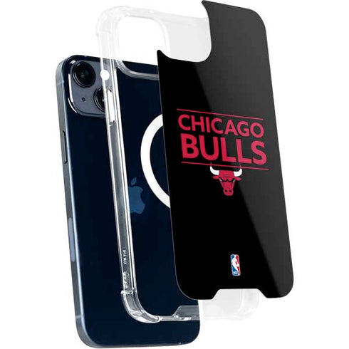NBA Chicago Bulls Standard - Black iPhone 14 Plus MagSafe Case