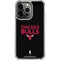 NBA Chicago Bulls Standard - Black iPhone 15 Pro Clear Case