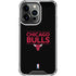 NBA Chicago Bulls Standard - Black iPhone 15 Pro Clear Case