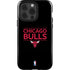 NBA Chicago Bulls Standard - Black iPhone 15 Pro Impact Case