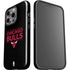 NBA Chicago Bulls Standard - Black iPhone 14 Pro Impact Case